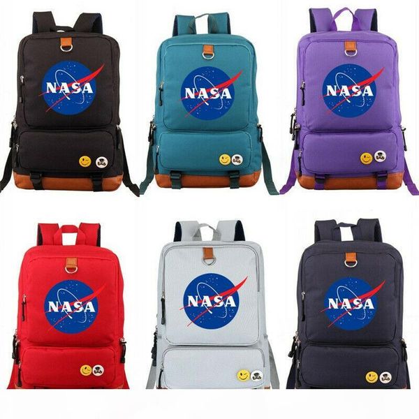 

nasa space backpack bookbag student schoolbag nylon satchel travel sport outdoor bag stylist design lapbags rucksack shoulderbag