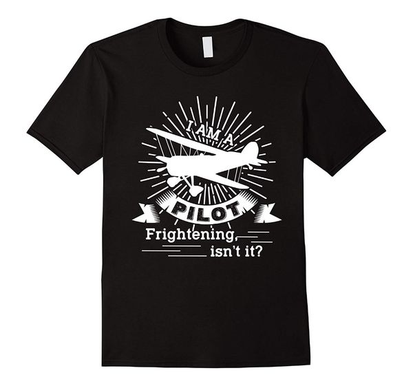 

2019 new men summer pilot shirt - i'm a pilot t-shirt cool men cotton t-shirt