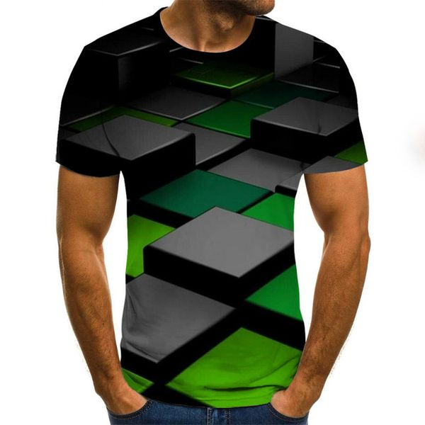 

brand all over print men optical illusion black-white graphic pullover 3d print shirts anime plus size humor men clothing