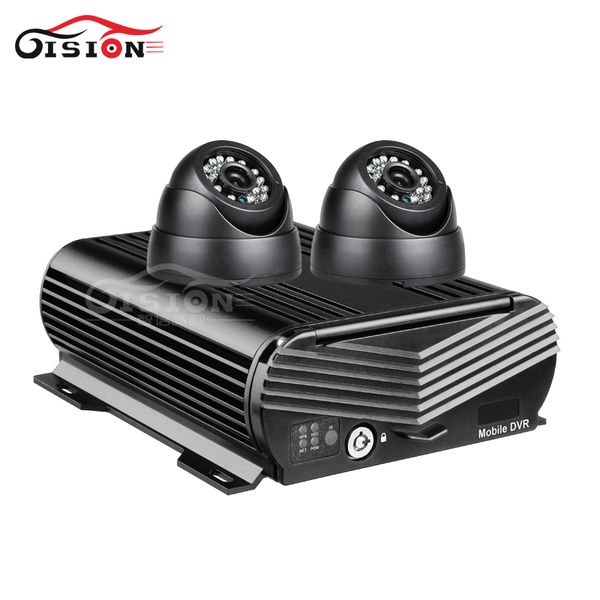 

cmsv6 online 4ch 3g gps wifi hdd hard disk vehicle video recorder mobile dvr for serurity with 2pcs night vision ahd car camera car dvr