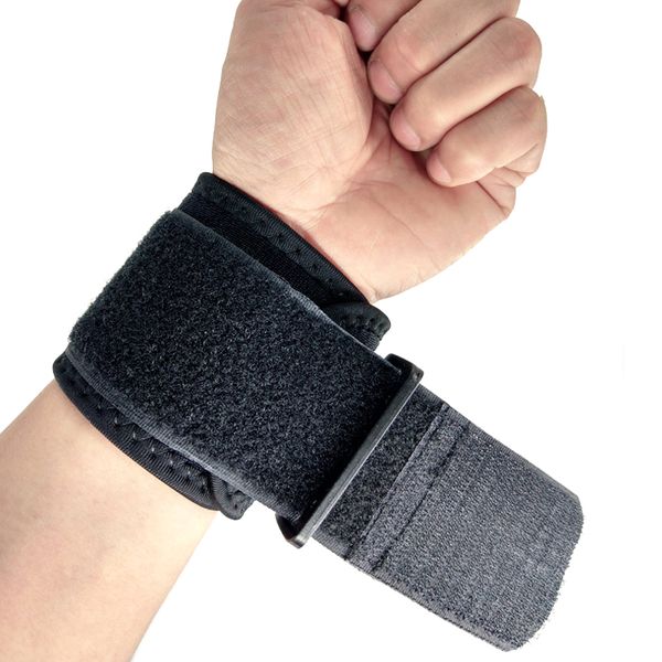

1 pair wrist support hand brace carpal tunnel splint-arthritis protection gloves 88, Black;red
