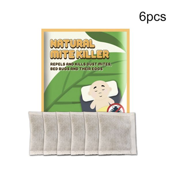

6packs natural herbal bed bugs removal home use bedroom pillows mite killer