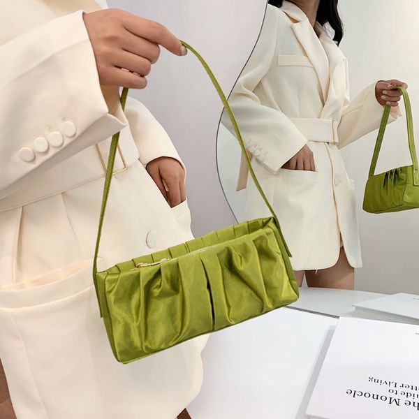 

women vintage armpit bag elegant small shoulder bag ladys fashion luxury style handbags and purses female hand