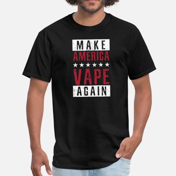 

vape vaping america t shirt men print 100% cotton o neck gents crazy authentic spring autumn pattern shirt