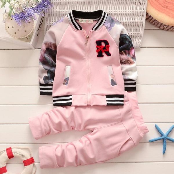 

the boy clothing set kids boutique sets outfits children sportswear baseball uniform pant sport suit for girl 1 2 3 4 years kg-169, White