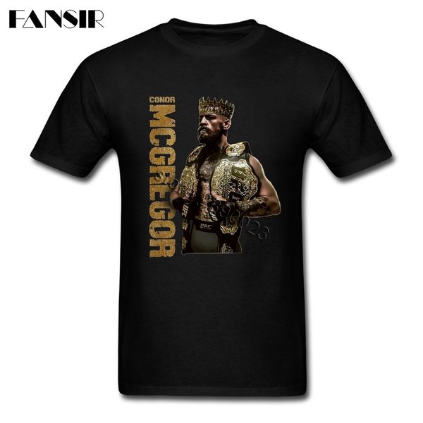 

summer t-shirt men conor mcgregor boxer men t shirt white short sleeve o-neck halloween gift