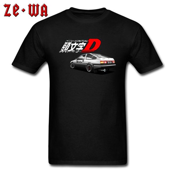 

initial d ae86 thunder tshirt corvette car styling auto cars funny t shirts japanese anime comic fashion streetwear
