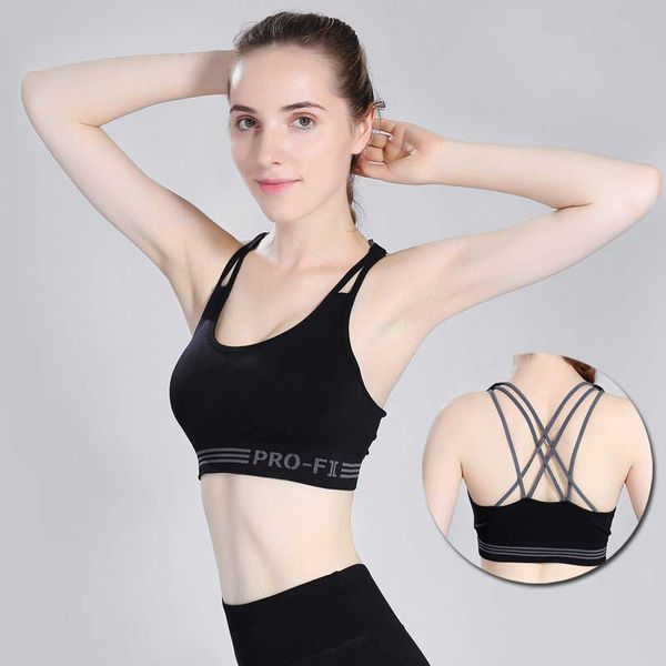 

женщины спорт тренажерный зал bra tops тренировки training жилет женский упражнение лучшие бег wireless женская йога tank белье wx004, White;black