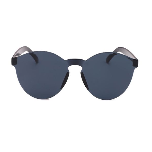 

2020 new round lens sunglasses women transparent plastic glasses style sun glasses female clear candy color lady, White;black