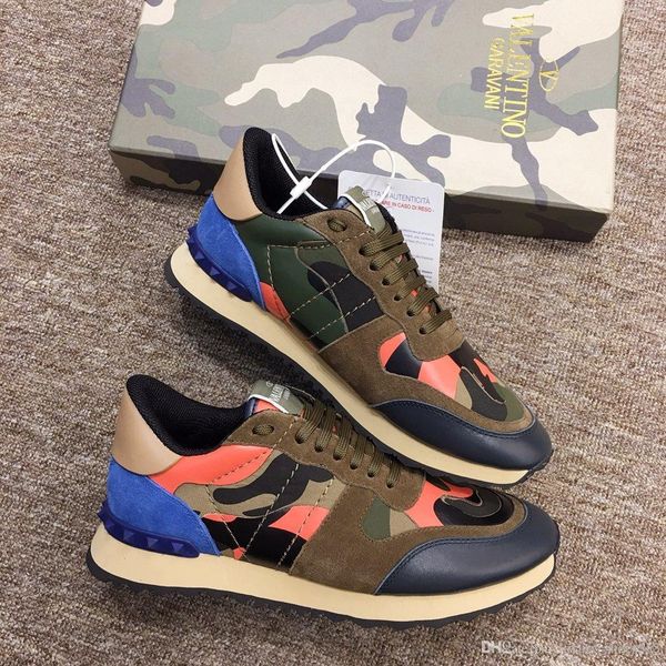 

spring 2020 new rockrunner camouflage fashion color matching trend well-known brand casual shoes r design trend no. 1