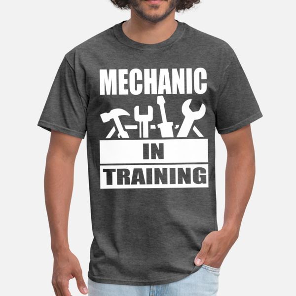 

механик в тренировочном смешной новизна mens механик футболки рубашки мужчины создать 100% хлопок s-3xl letters сумасшедшая мода весна обычн