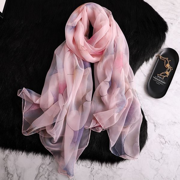 

2020 summer sunscreen beach stoles women scarf large size pahsmina silk scarves hijabs female foulard, Blue;gray