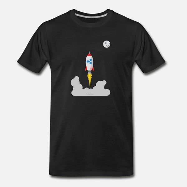 

пульсация xrp rocket spaceship криптовалюта т рубашки мужчины индивидуальные 100% хлопок o шея мужской fit мода весна письмо рубашки