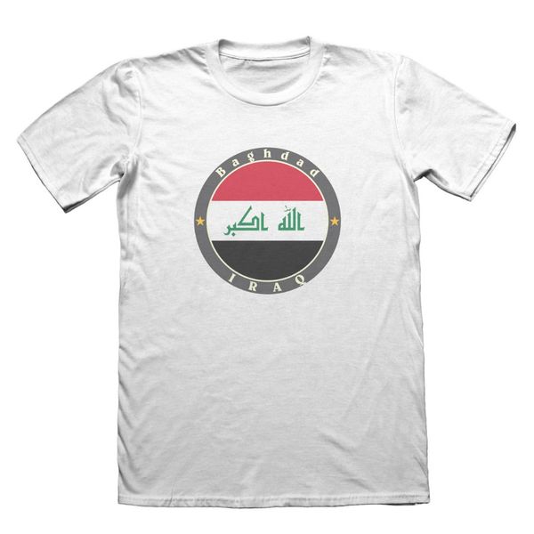 

2019 summer o-neck tee shirt iraq baghdad design t-shirt - funny men's gift t-shirt