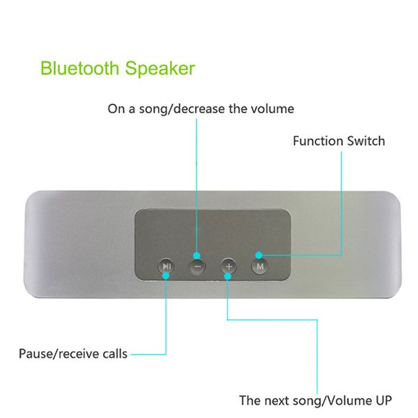 

h11 wireless bluetooth speaker bluetooth card audio outdoor 3d stereo sound portable small audio 5v 16w