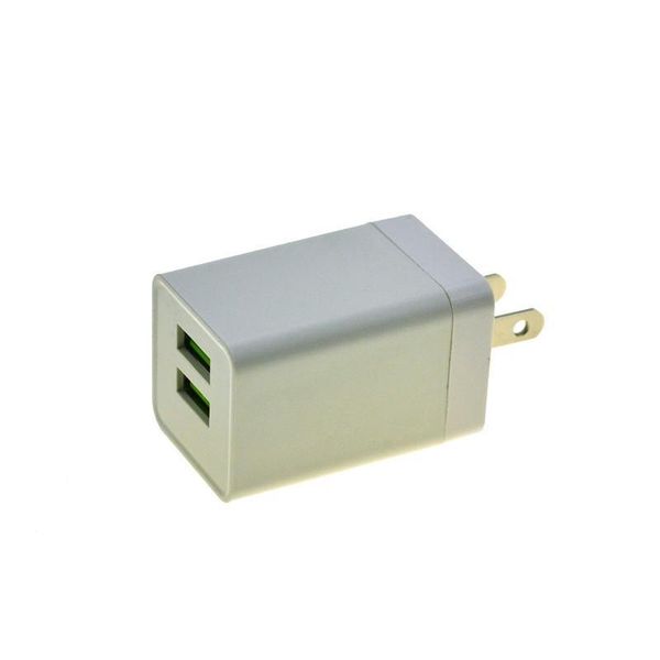 

cgjxs for samsung s8 note 8 dual usb wall charger 5v 2 .1a 1a travel adapter us plug ac power adapter