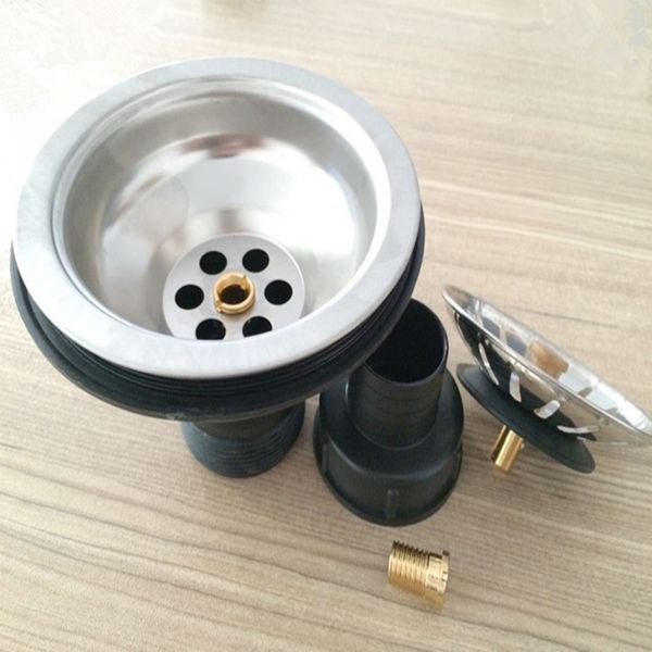 

silver disposer plug kitchen filter ser stainless steel sink drainer