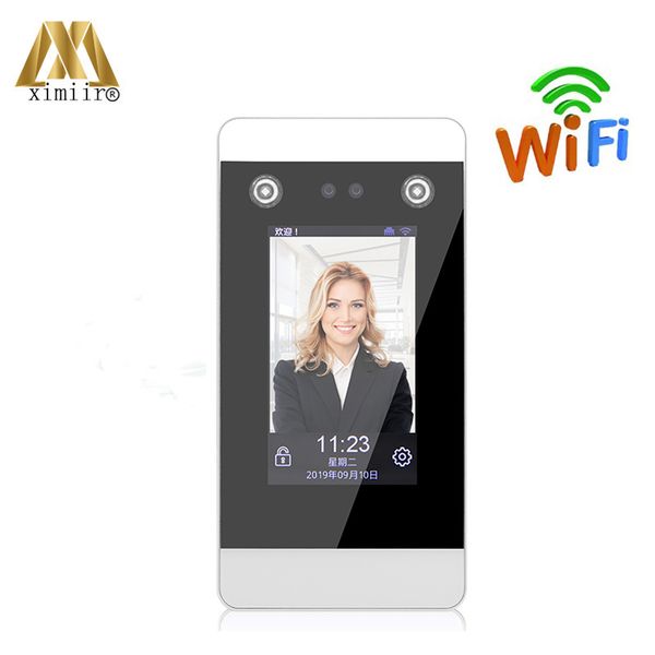 

facial recognition system biometric face access control dynamic time attendance terminal md-9s high speed touch screen with wifi