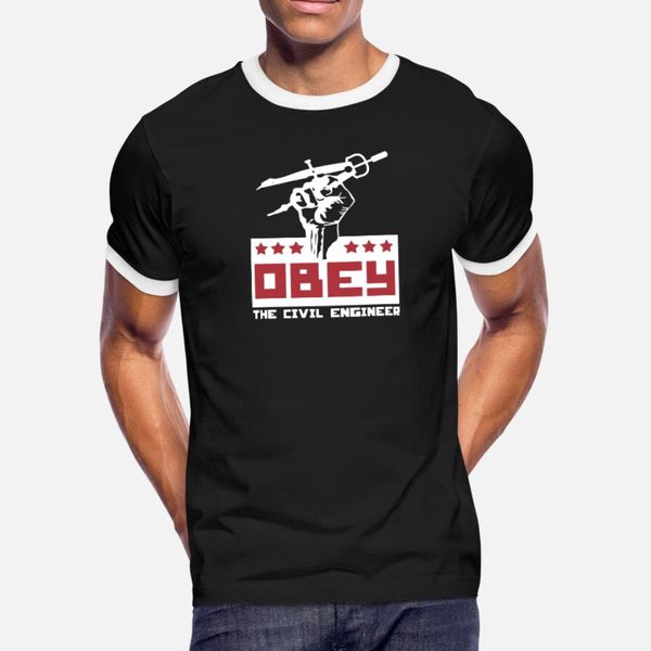 

obey the civil engineer t shirt men custom short sleeve euro size s-3xl kawaii graphic funny summer cool shirt