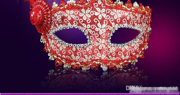 

halloween masks wholesale prom makeup lacehalloween venetian masquerade feather masks painted luminous beauty mask party mask party princess