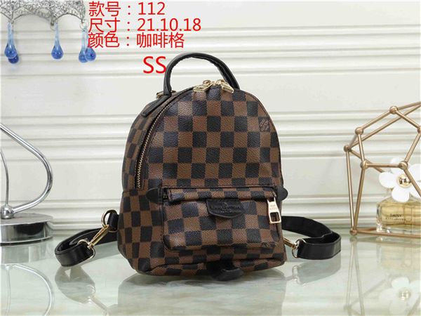 

designer handbags fashion men backpack workmanship fine handbag retro printing women campus backpack mini backpack, Blue;white