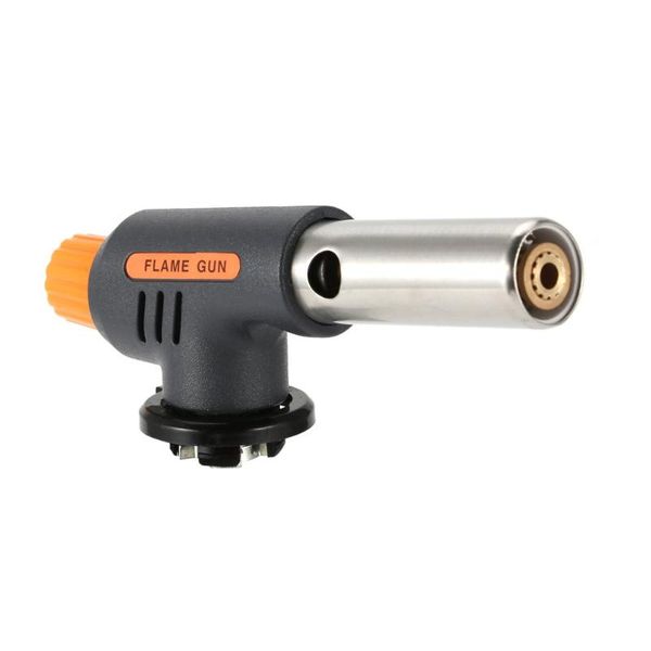 

flame gun gun gaz burners pun maker факел зажигалка авто piezo зажигание освещенная газовая горелка для наружной bbq кемпинг пикник