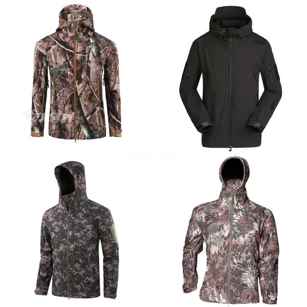 

2020 summer new outdoor sunscreen men youth fur windbreaker fur coat thin skin coat men slim hooded windbreaker#444, Black;brown