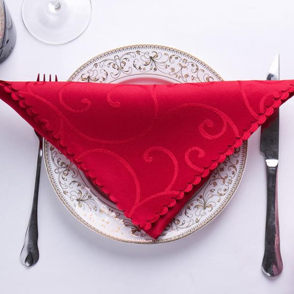 

wedding table napkin cloth handkerchief cloth for diner party xmas supply wedding favors home textile supplies