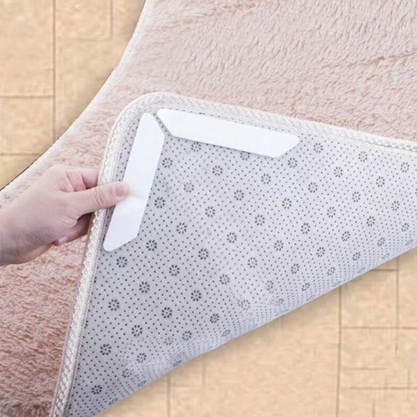

8шт кухня pu твердая съемная отводы non скольжения ковер gripper клей моющийся