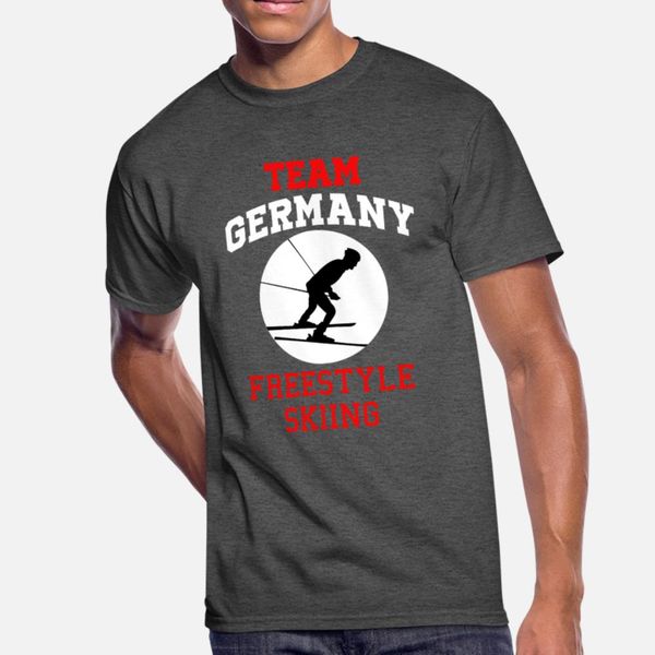

team germany tyle skiing winter sports gift t shirt men knitted cotton s-3xl original interesting comfortable summer novelty shirt