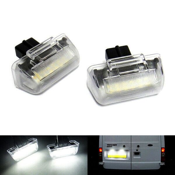 

номер лицензии 2x led plate light white для transit tourneo 5 6 7 1995-14