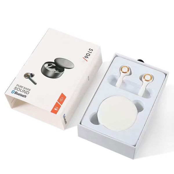 

S106 TWS Top Famous Bluetooth Earbuds Wireless Bluetooth Headphones Double Ear Earphones Headset HIFI Stereo Headphones 2-Style Available-