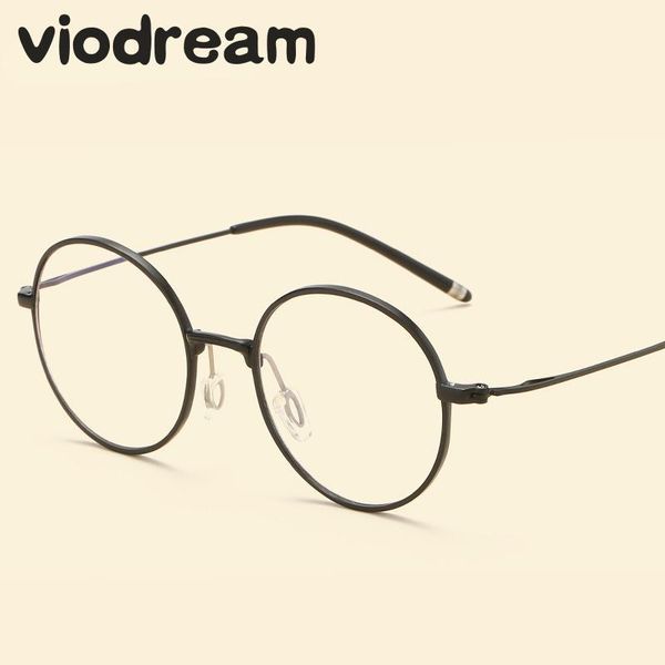 

viodream anti blue ray glasses aluminum magnesium computer goggles prescription eyewear optical glasses frame oculos computador, Black