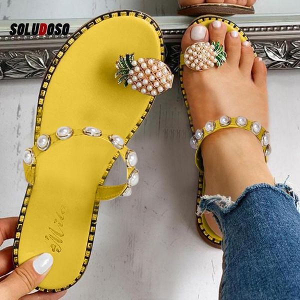 

*fashion women girls pearl flat bohemian style lady casual sandals slippers beach shoes sweet sandals sandalias, Black