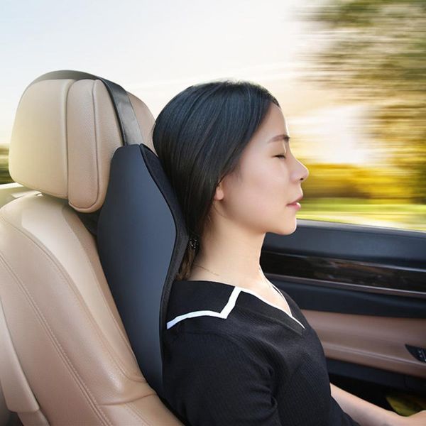 

seat cushions adjustable car neck pillow 3d memory foam head rest auto headrest travel cushion support holder n13