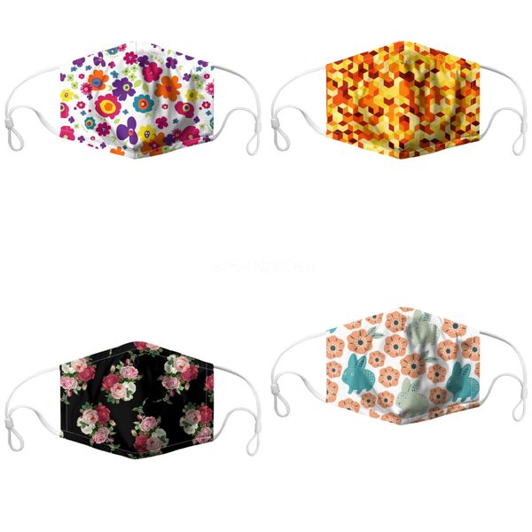 

весна и лето мультфильм printed маска student dust mask antiparticulate ктонить маска # 207, Black