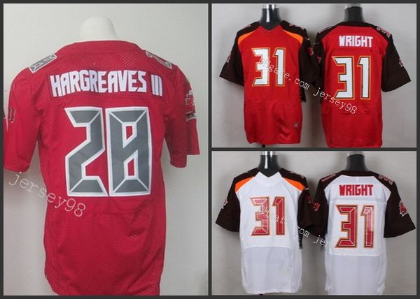 

tampa bay buccaneers red 28 vernon hargreaves iii 31 ma jor wright green nfl men women youth jersey camo, Black;red