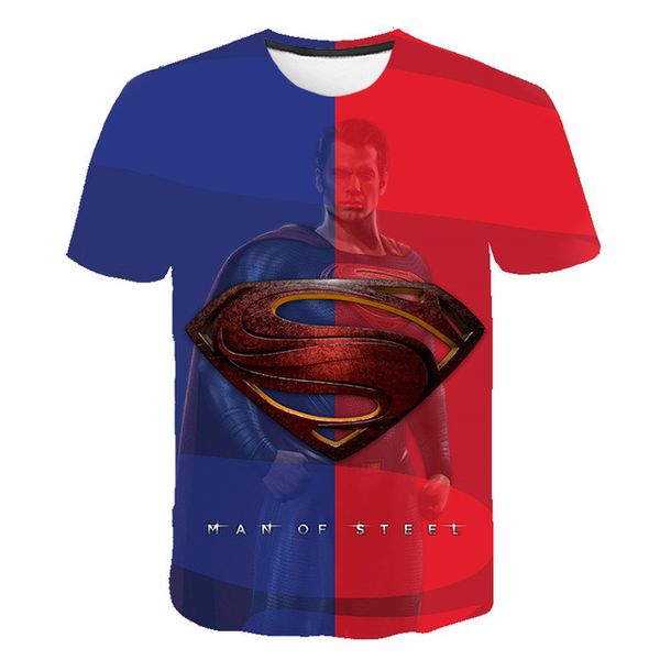 

superman/batman/spider man/captain america /hulk/iron man 3d men 3d print shirts aesthetic kawaii kawaii men clothing