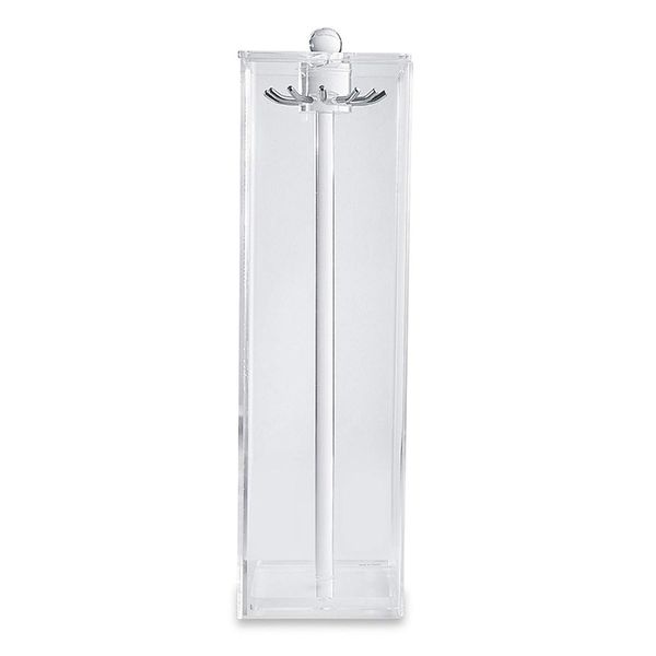 

acrylic jewelry necklace brackets and long necklace boxes, Pink;blue