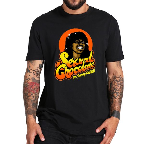 

coming to america тенниска сексуального шоколад 88' world tour рэнди уотсон тенниска o-образный вырез удобной ткани tops размера eu