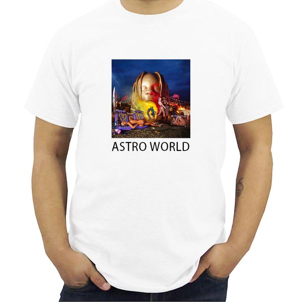 

travis scott astroworld cool design t-shirt new arrival funny t-shirt mens and womens modal printed plus size streetwear