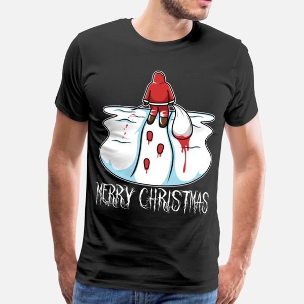 

bad santa claus blood no christmas snow t shirt men designs short sleeve plus size 3xl family anti-wrinkle authentic original shirt