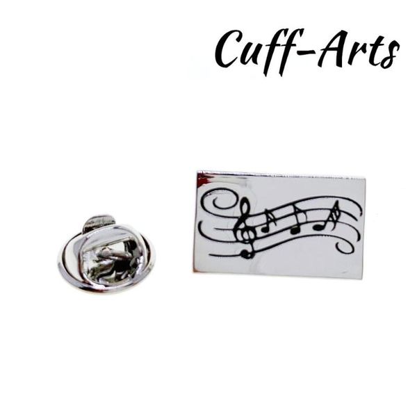 

lapel pin badges for men sheet music lapel pin badge brooches 2020 novelty by cuffarts p10376, Gray
