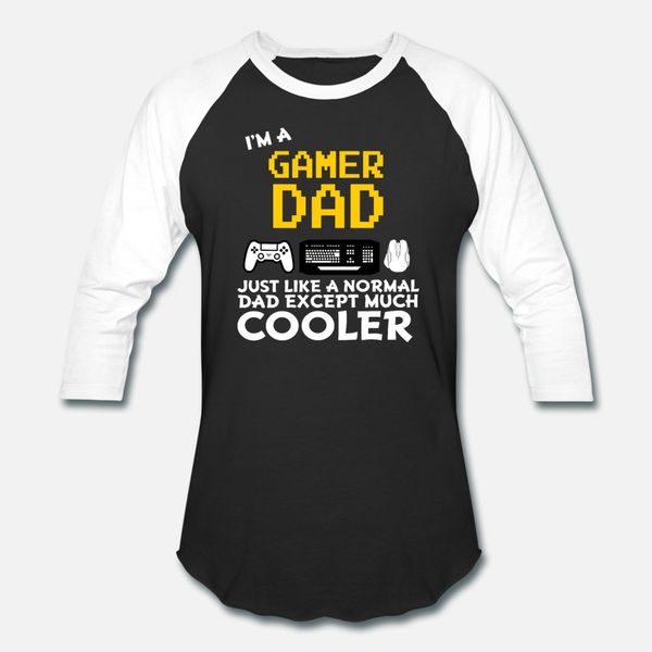 

i m a gamer dad t shirt men print short sleeve s-xxxl costume sunlight casual spring letter shirt
