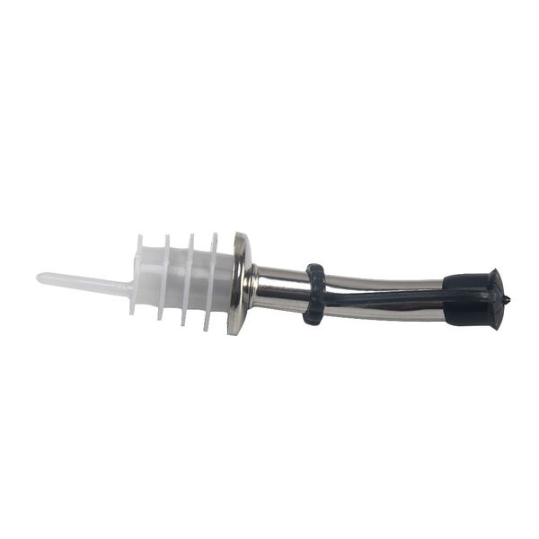 

304 stainless steel wine cork pourer with silver black oil bottle cork