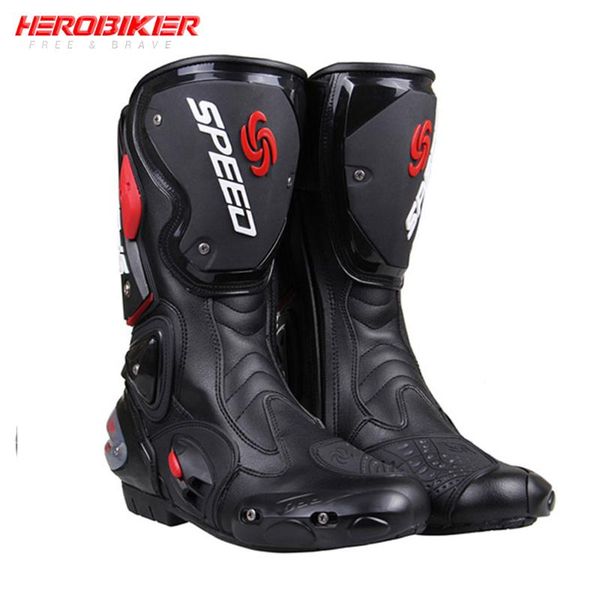 

herobiker motorcycle boots men moto racing motocross off-road motorbike motorcycle shoes botas moto riding boots boot