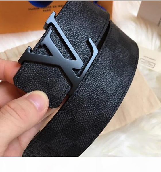 

damier graphite ремень 40.m9808u adjustable gancini reversible диспа buckle пояс официальный мужские ремни с коробкой, Black;brown