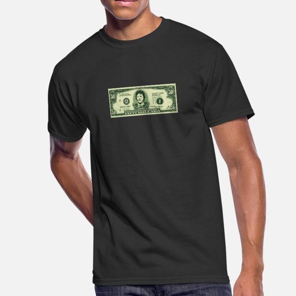 

50 dollar bill the goonies t shirt men personalized 100% cotton s-xxxl pattern loose breathable spring autumn normal shirt