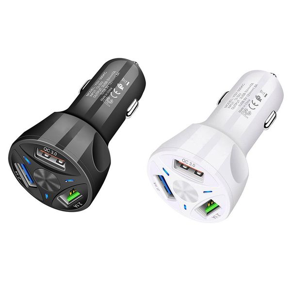

cgjxscar charger mobile phone charger qc3 .0 quick chargers 3 usb fast charge 2 .a car charger fast charging 3 port qc 3 .0 rapid charing