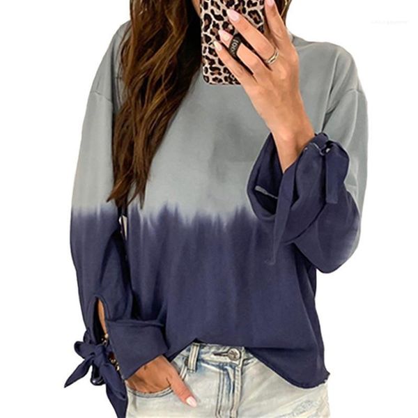 

sleeve cuff tees womens designer t shirts fashion geometric panelled long sleeve t shirts casual solid color drawstring, White